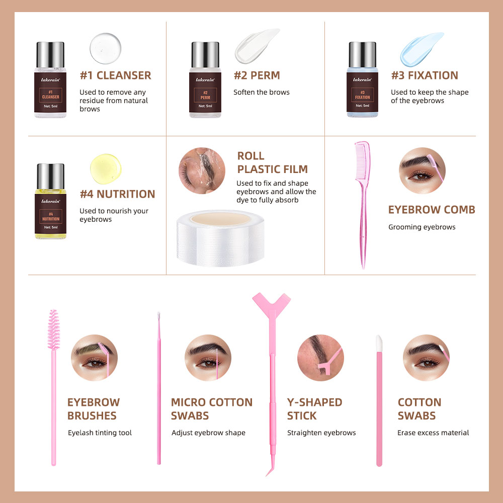 Semi-permanent Brow Lift Permi - Brow Lamination Kit ulasan dan harga