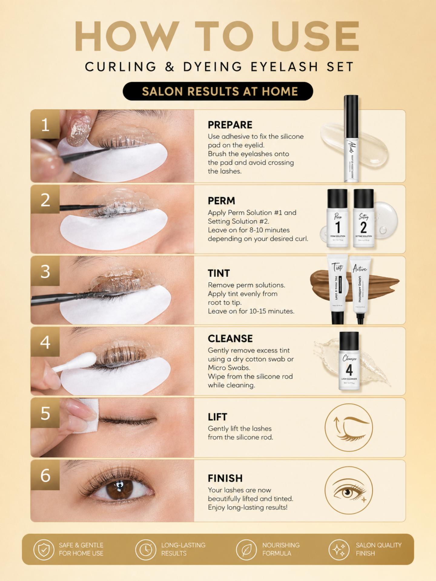 GOLLEE Lash Lift Color Kit Bro - Brow Lamination Kit ulasan dan harga