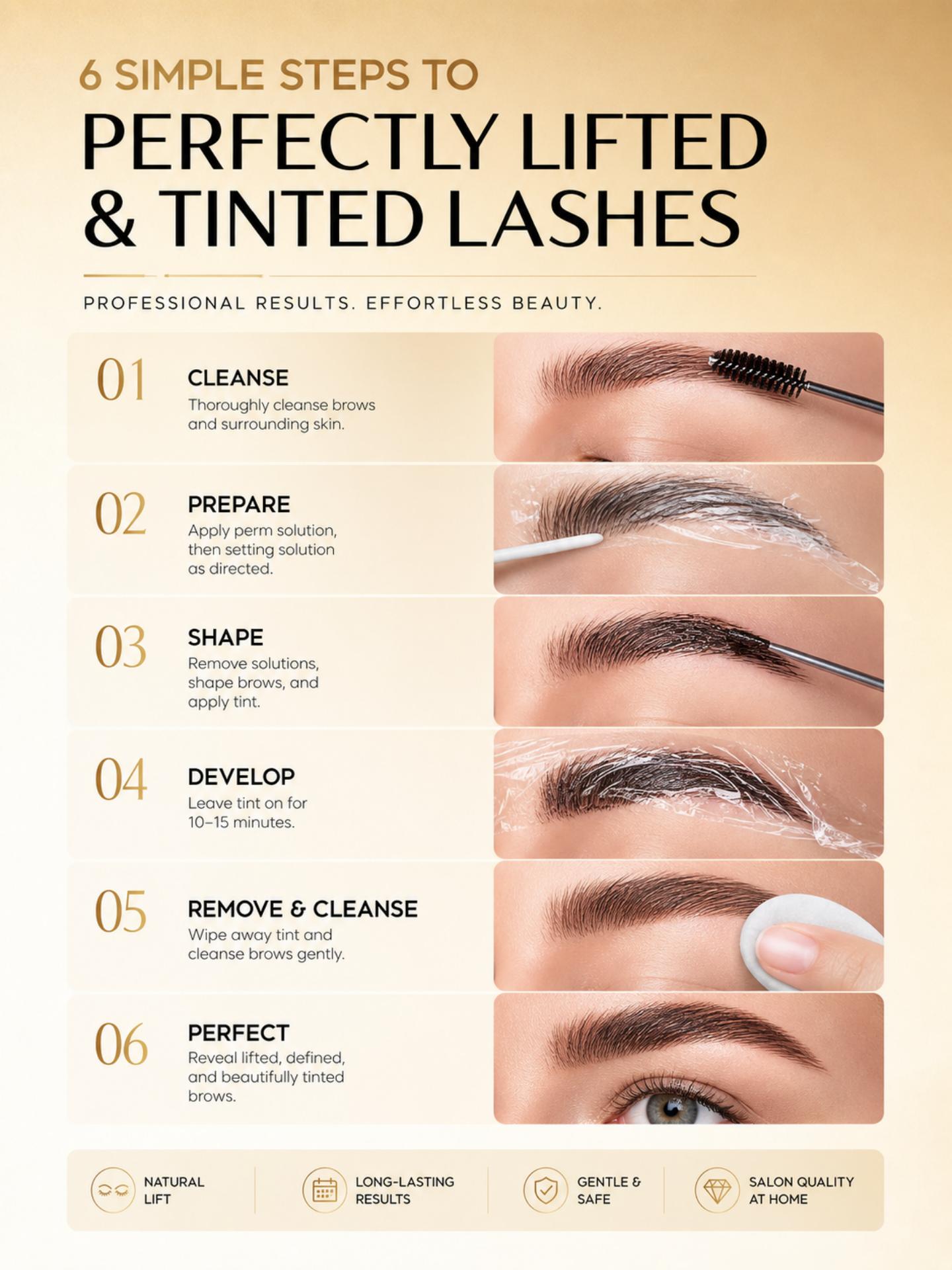 GOLLEE Lash Lift Color Kit Bro - Brow Lamination Kit ulasan dan harga