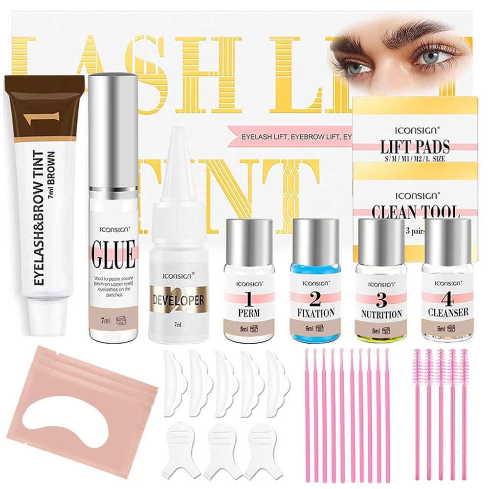 ICONSIGN Lash Lift and Tint Ki - Brow Lamination Kit ulasan dan harga