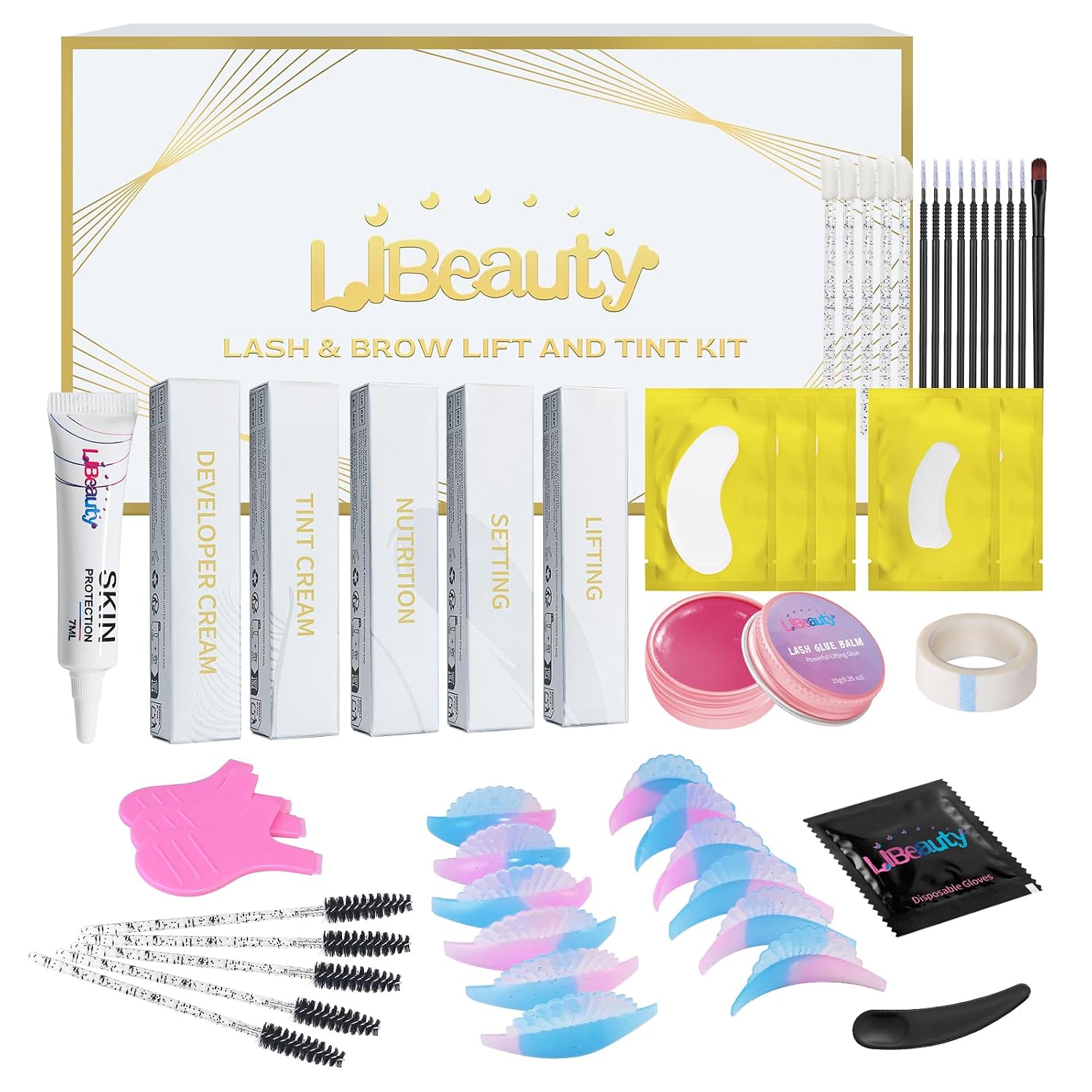 Libeauty Lash Lift and Tint Ki - Brow Lamination Kit ulasan dan harga