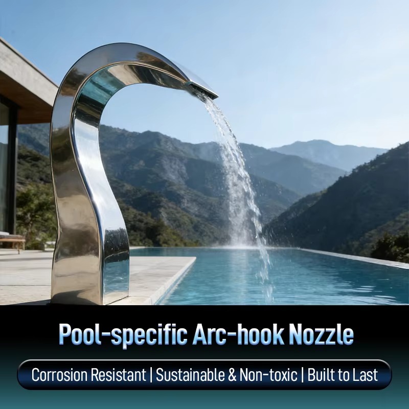 Stainless Steel Arc Hook Nozzl - Spa & Wellness Joule ulasan dan harga