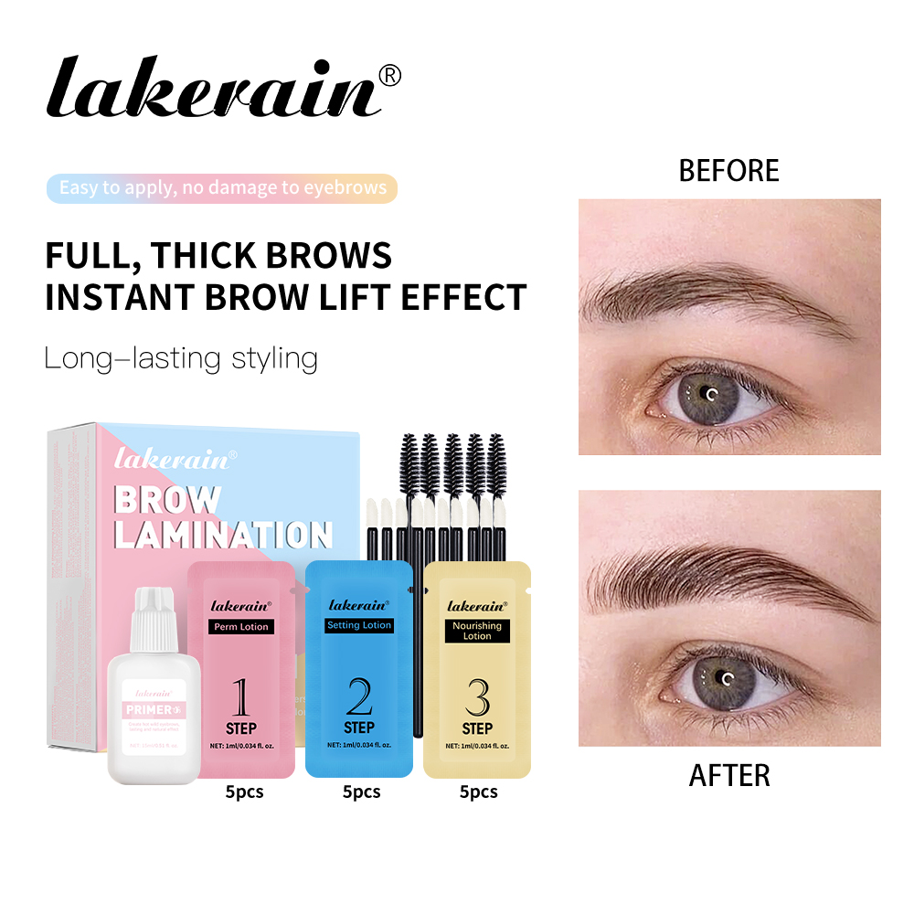 Lakerain Eyebrow Lamination Ki - Brow Lamination Kit ulasan dan harga