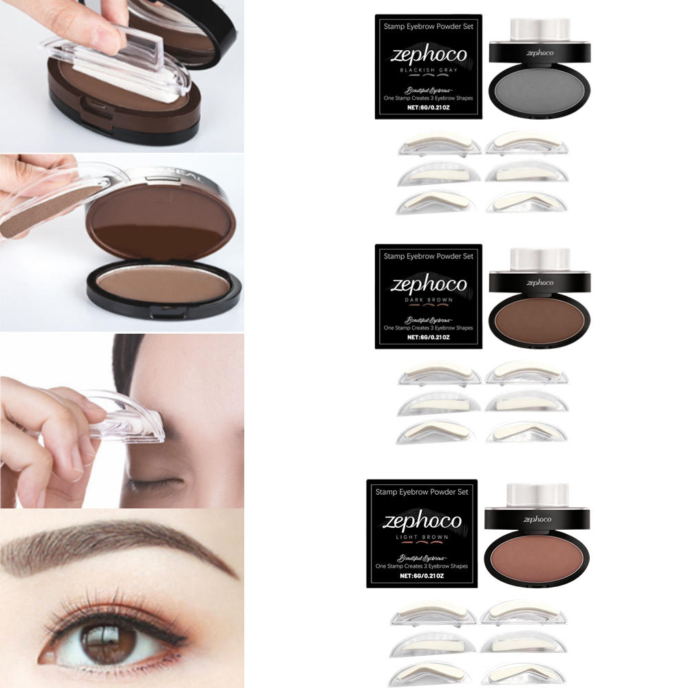 Natural Eyebrow Powder Stamp S - Brow Lamination Kit ulasan dan harga